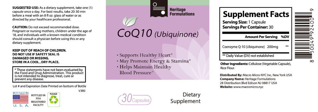 CoQ10 (Ubiquinone)